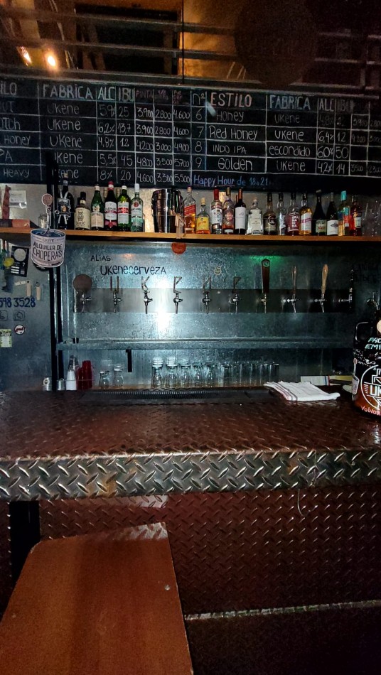 Bar/Fabrica de Cerveza. Fondo de Comercio.