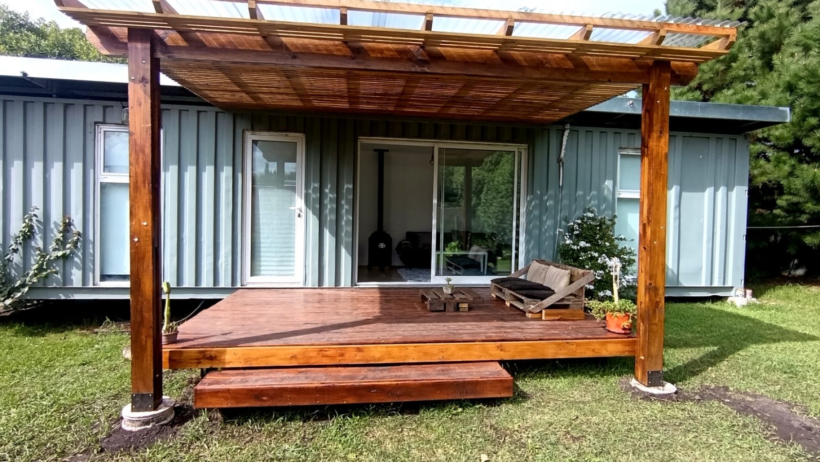 Hermoso Conteiner Super Equipado Para Dos Personas