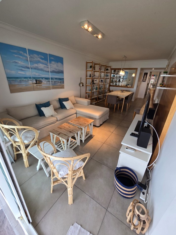Exclusivo Departamento 3 Ambientes Frente Al Mar En Playa Grande