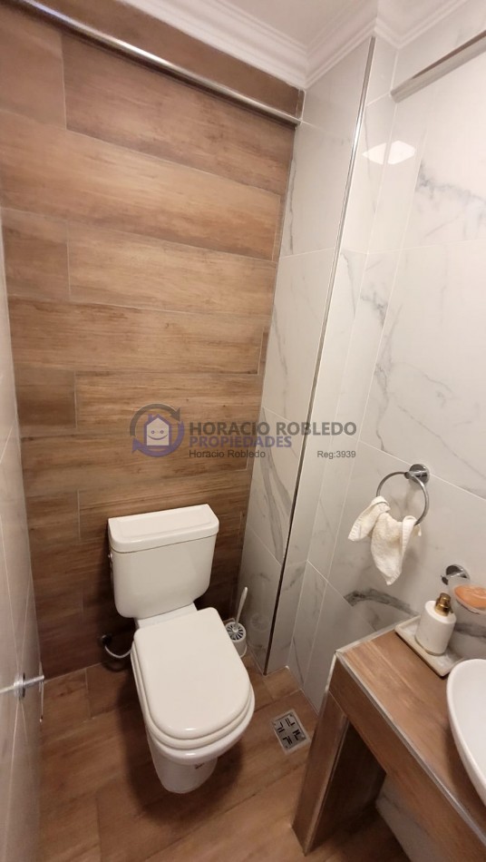 Departamento 3 ambientes con Balcon totalmente reciclado