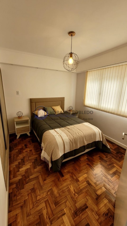 Departamento 3 ambientes con Balcon totalmente reciclado