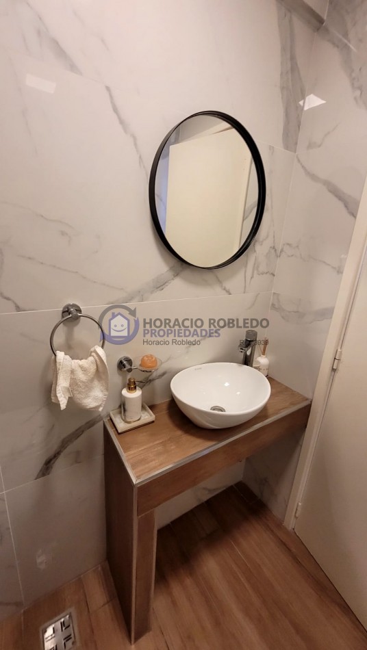 Departamento 3 ambientes con Balcon totalmente reciclado