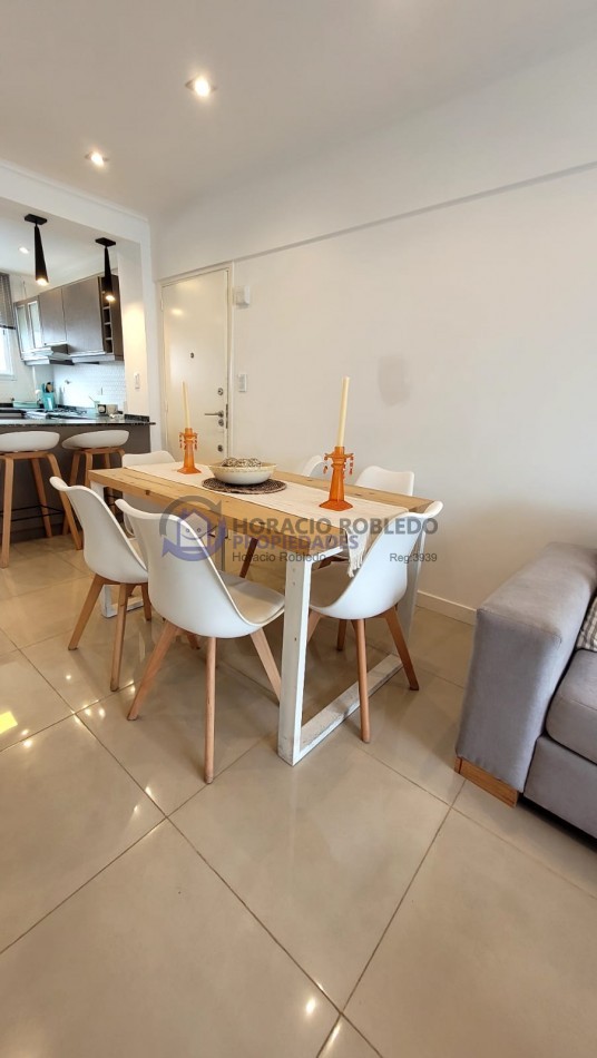 Departamento 3 ambientes con Balcon totalmente reciclado