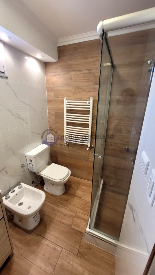 Departamento 3 ambientes con Balcon totalmente reciclado