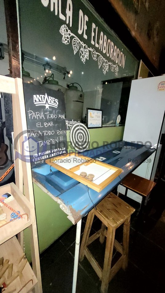Bar/Fabrica de Cerveza. Fondo de Comercio.