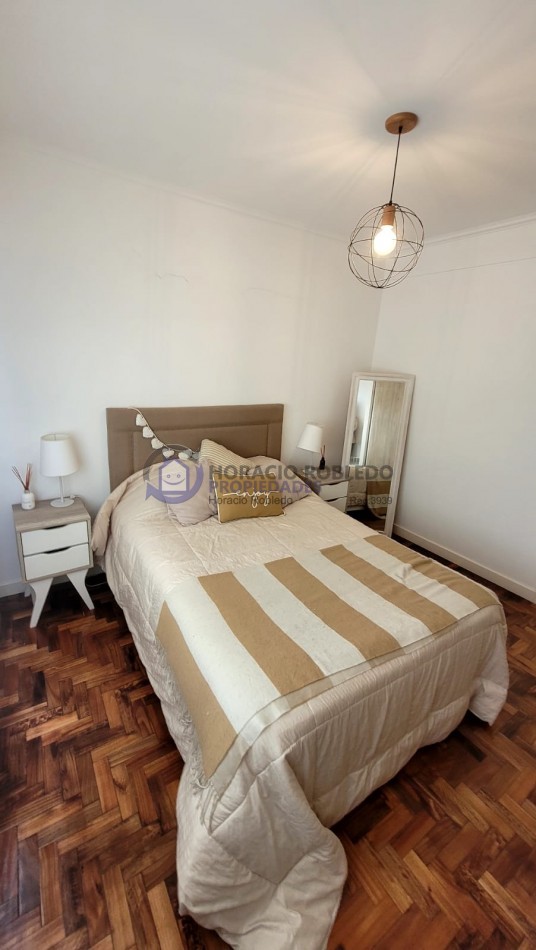 Departamento 3 ambientes con Balcon totalmente reciclado