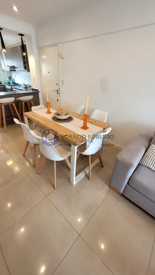 Departamento 3 ambientes con Balcon totalmente reciclado